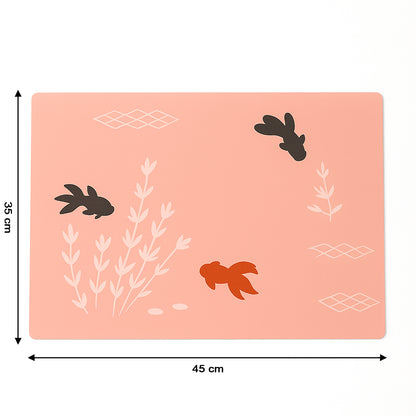 Decorative Dining Table Placemats With Elegant Design (4 Pc  45x35 Cm) - Zidbik