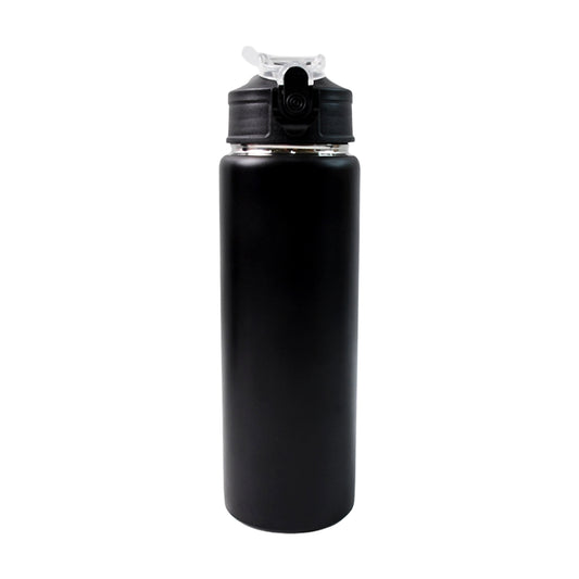 Stainless Steel Sports Water Bottle (Approx 500ml) - Zidbik