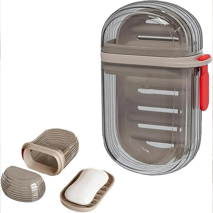 Soap Dishes Soap Box Travel (1 Pc) - Zidbik