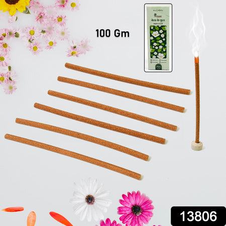 Bela Ke Phool Premium Incense Sticks  Agarbatti (100 Gm  With Stand For Stick) - Zidbik
