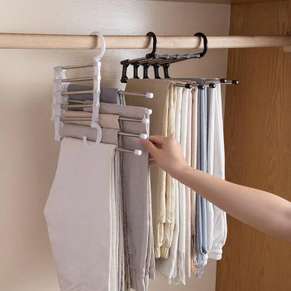 4660 Adjustable Trouser Pants Hanger Organizer - Zidbik