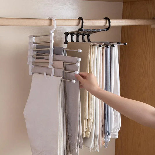 4660 Adjustable Trouser Pants Hanger Organizer - Zidbik
