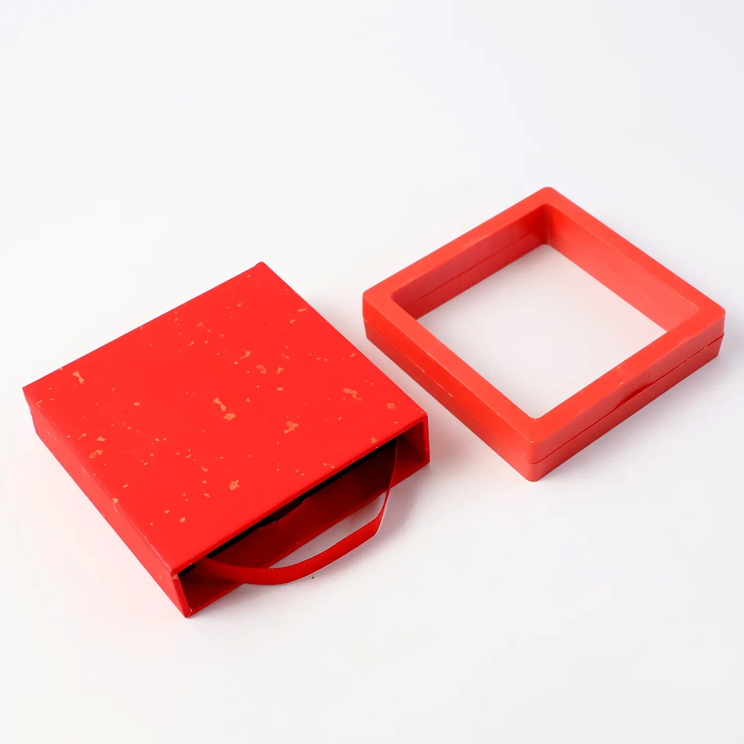 Transparent Jewellery Display Box (9x9 Cm 1 Pc) - Zidbik