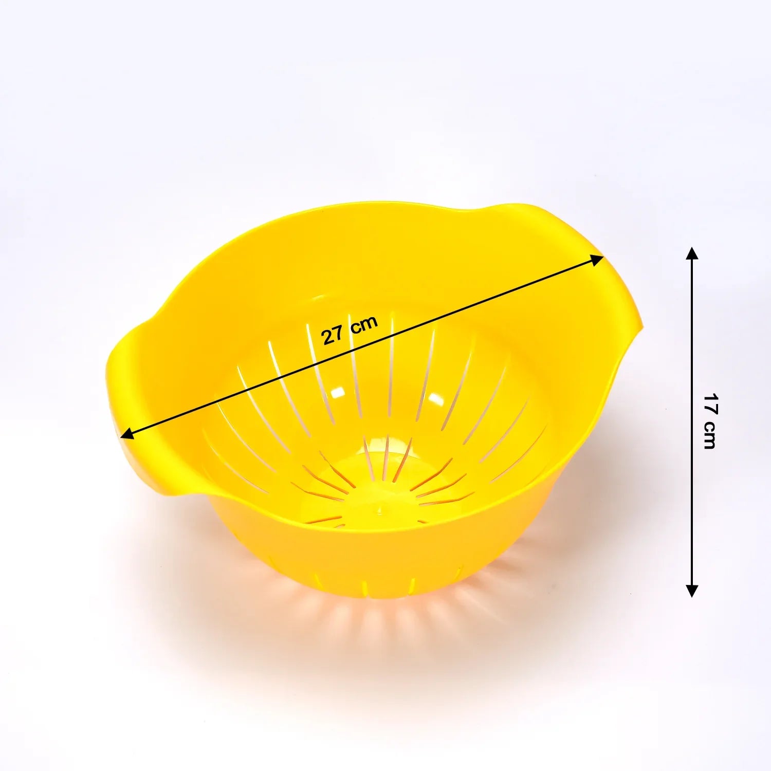 2312 Plastic Fruits Vegetable Noodles Pasta Washing Bowl Strainer - Zidbik