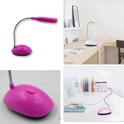 0255a Fashion Wind Led Desk Light Led Lamps Button Control Portable Flexible Neck Eye-caring Table Reading Lights For Readingrelaxationbedtime - Zidbik