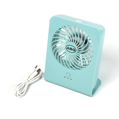 4810 Portable Desk Fan Big Table Fan 3 Step Speed Setting Fan Personal Desk Fan Suitable For Office School Home Use (Battery Not Include) - Zidbik