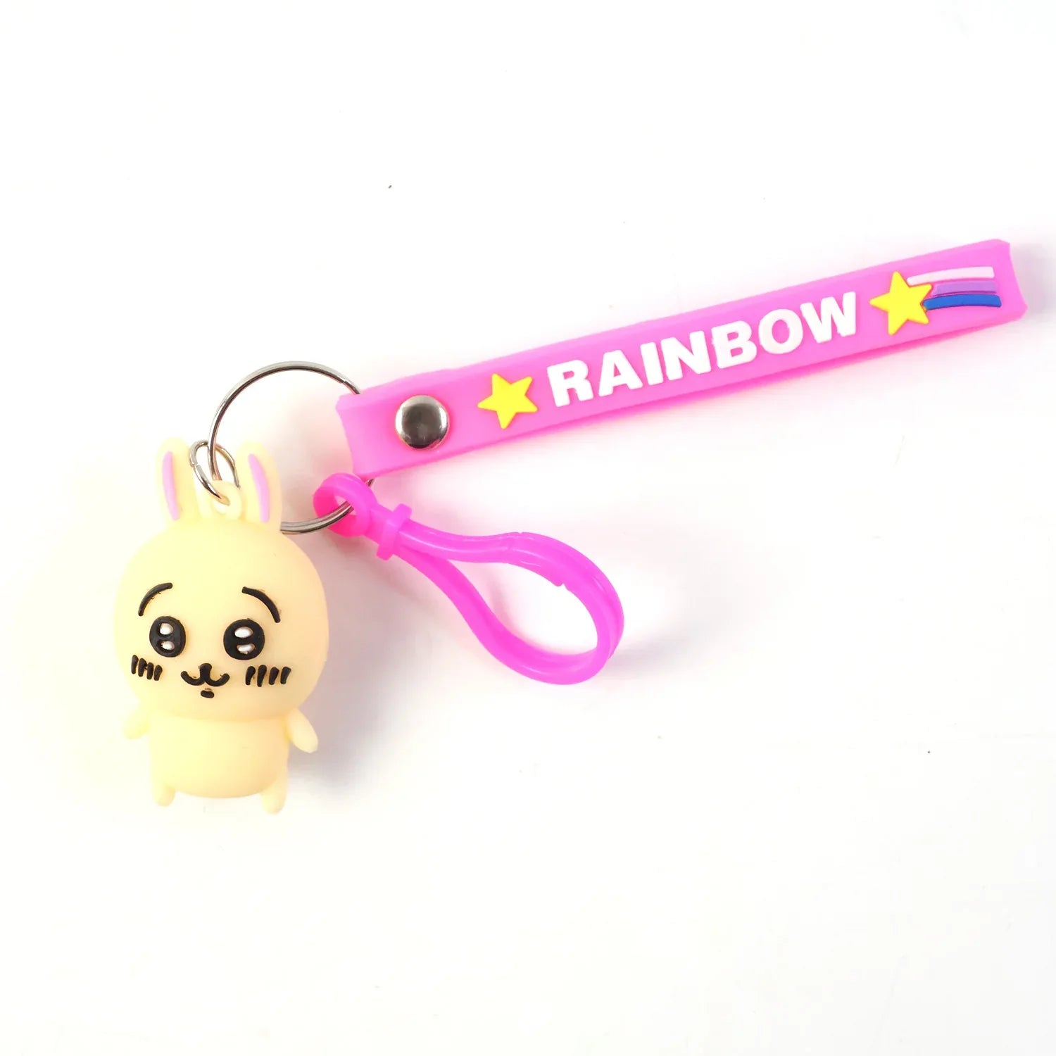 Cute Bunny Character Keychain (1 Pc) - Zidbik