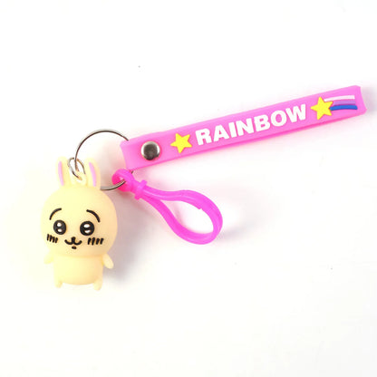 Cute Bunny Character Keychain (1 Pc) - Zidbik