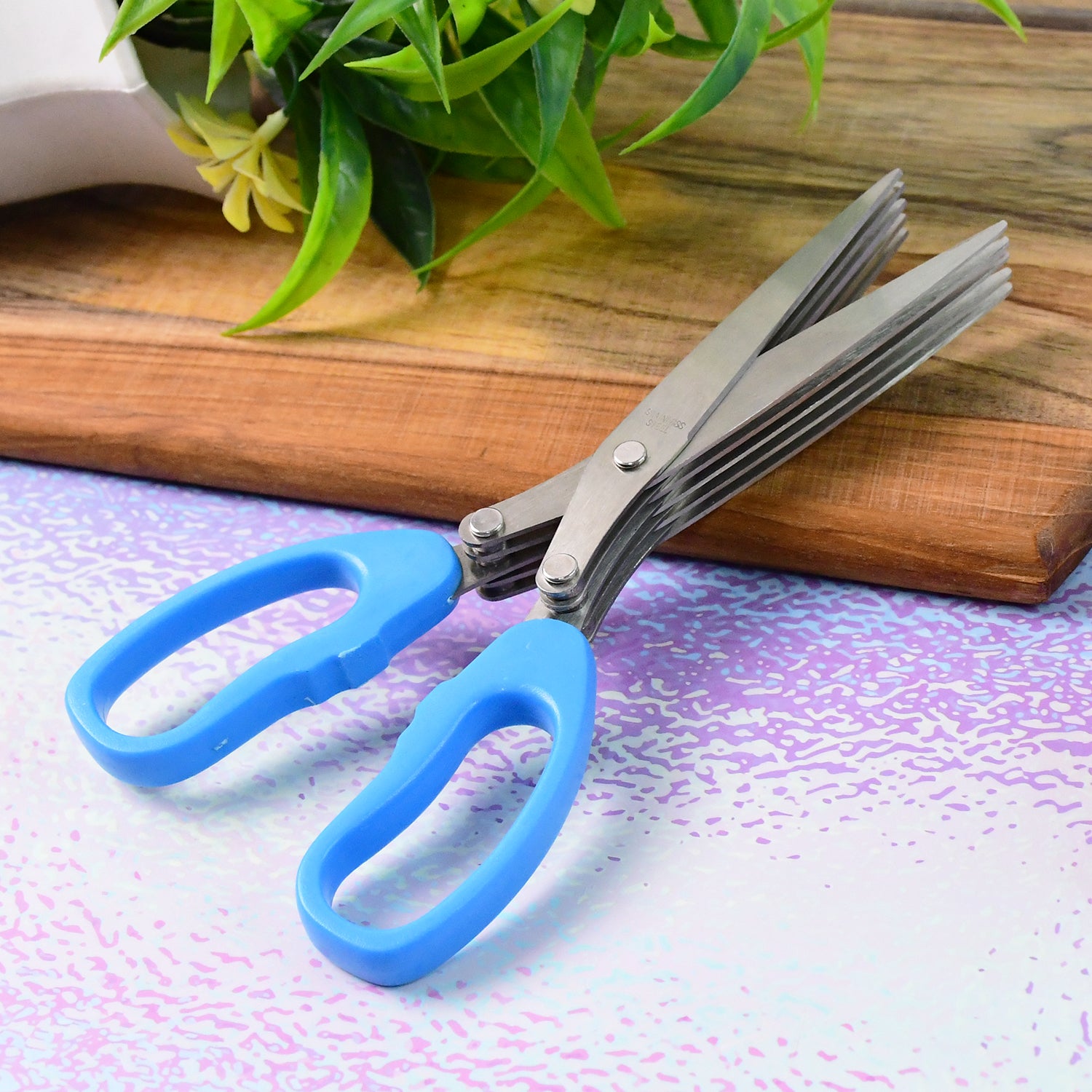 5-blade Multipurpose Herb Scissors - Zidbik