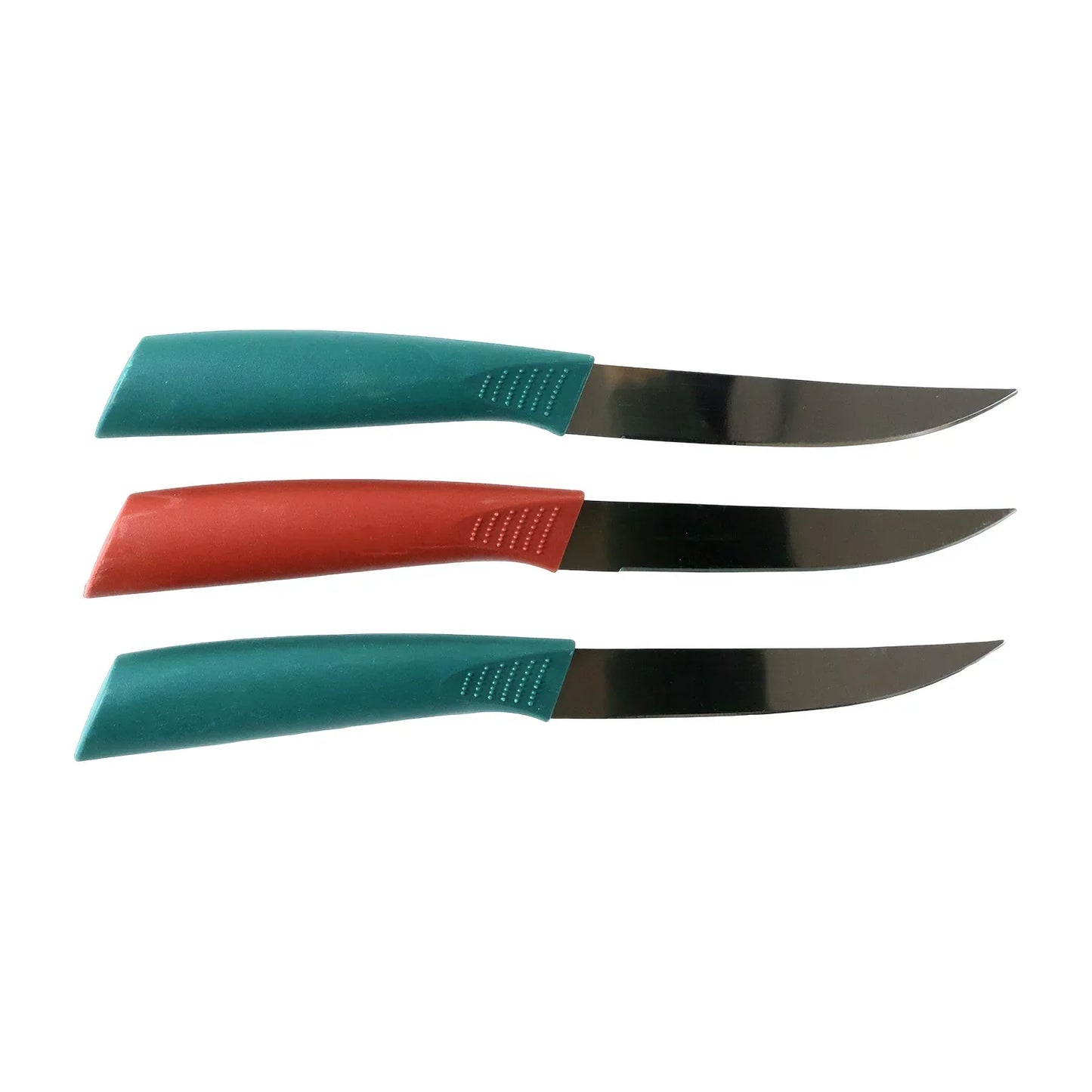 Multipurpose Stainless Steel Fruit Knife Set Of 3 - Zidbik