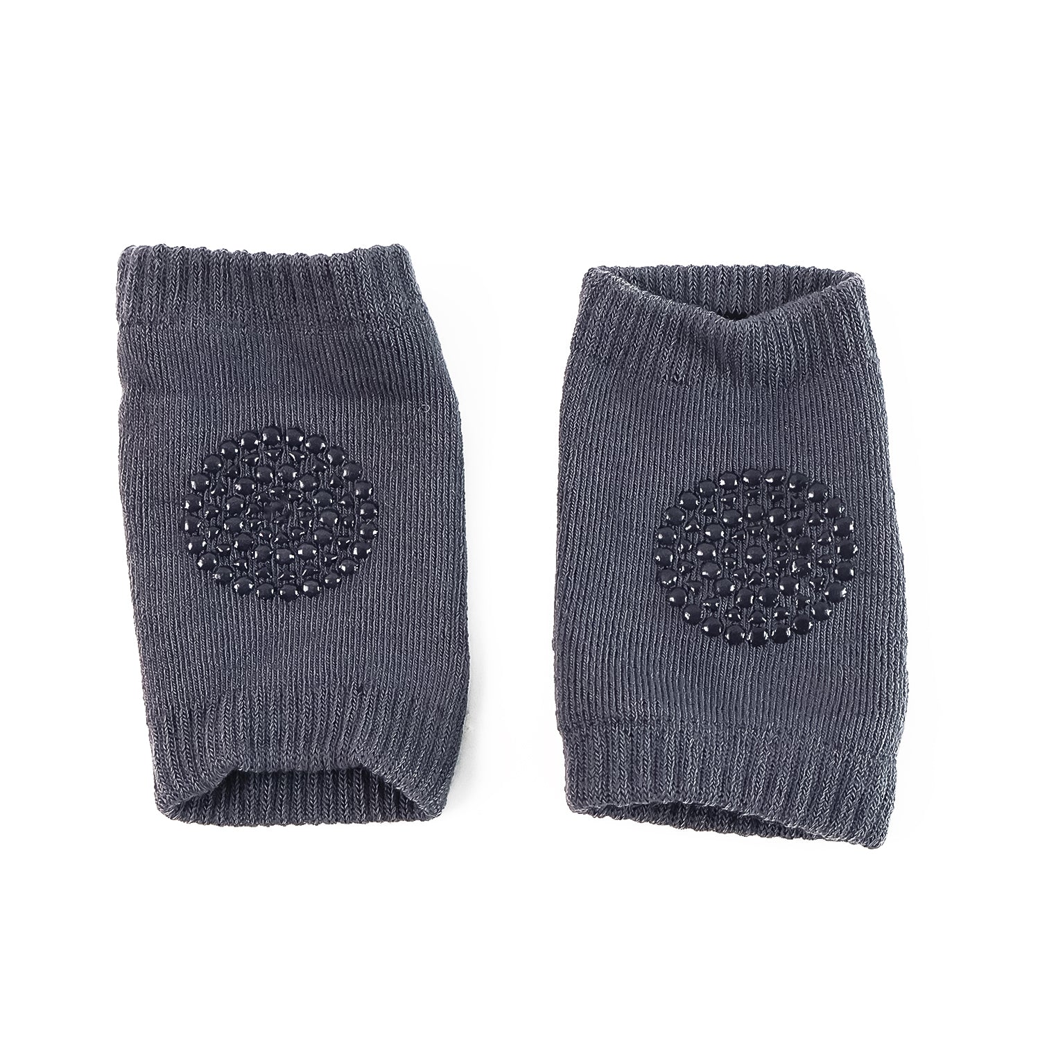 Dark Grey Toddler Wool Knit Leg Warmer (Knee Guard) - Zidbik