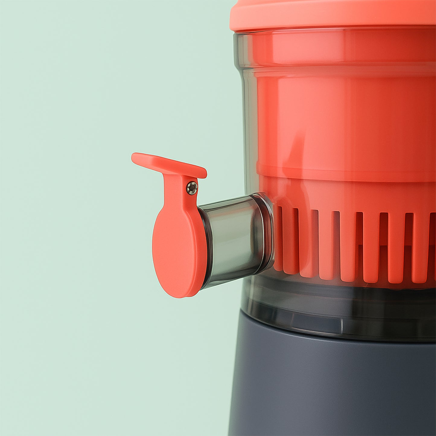 Supermom Pulpy Fruit Juicer With Extra Long Handle And Silicone Ring (1 Pc) - Zidbik