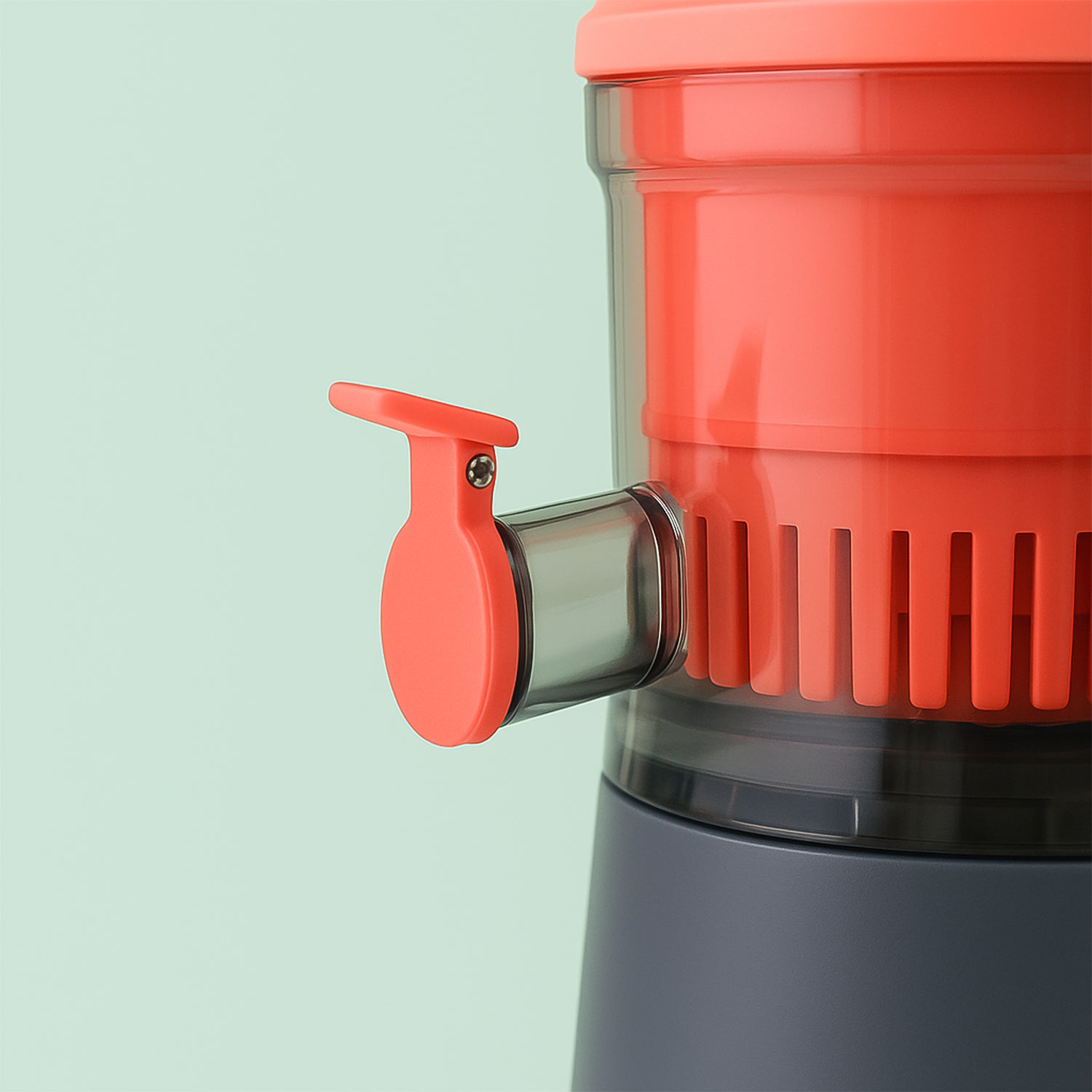 Supermom Pulpy Fruit Juicer With Extra Long Handle And Silicone Ring (1 Pc) - Zidbik