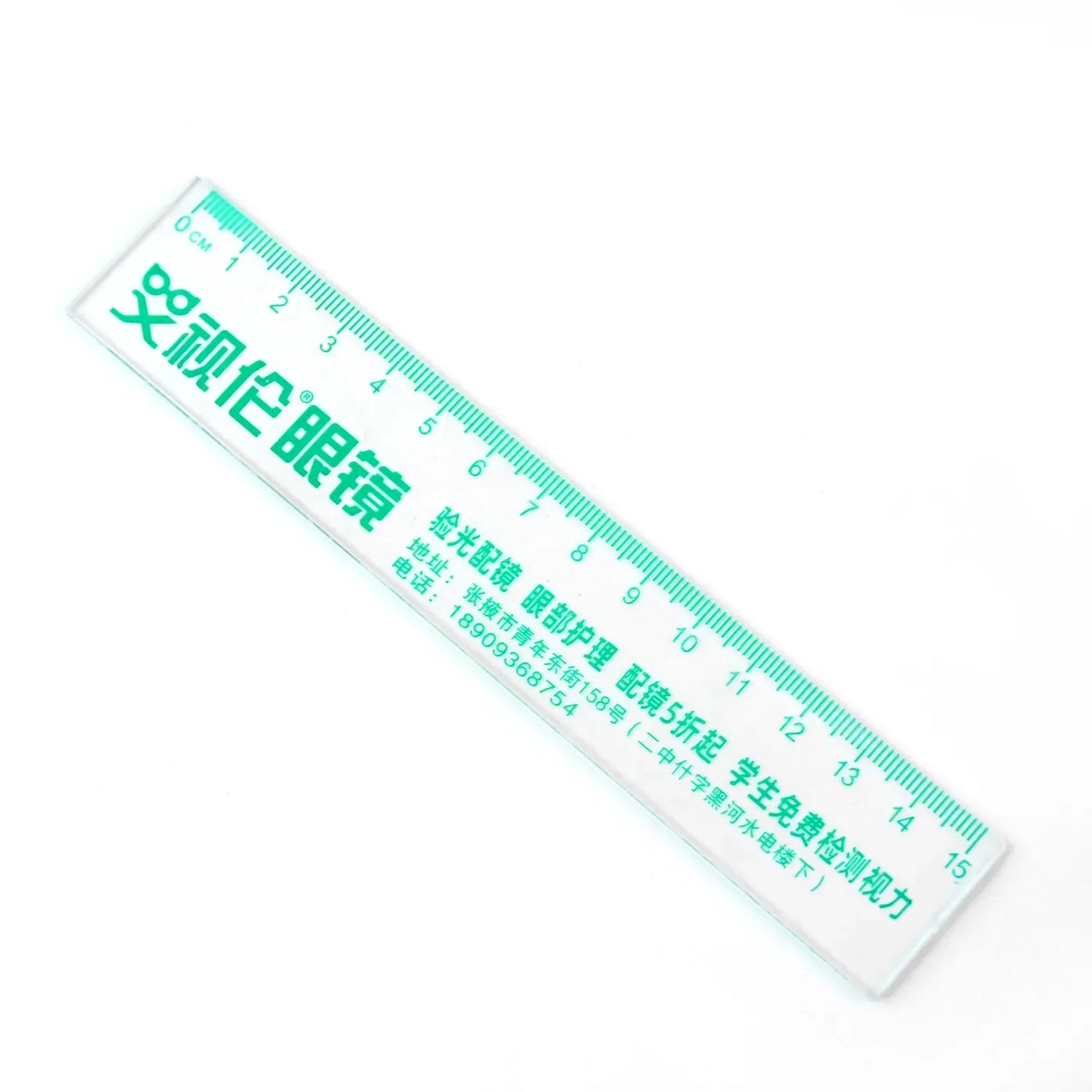 Premium Transparent Plastic Scale 15cm (1 Pc) - Zidbik