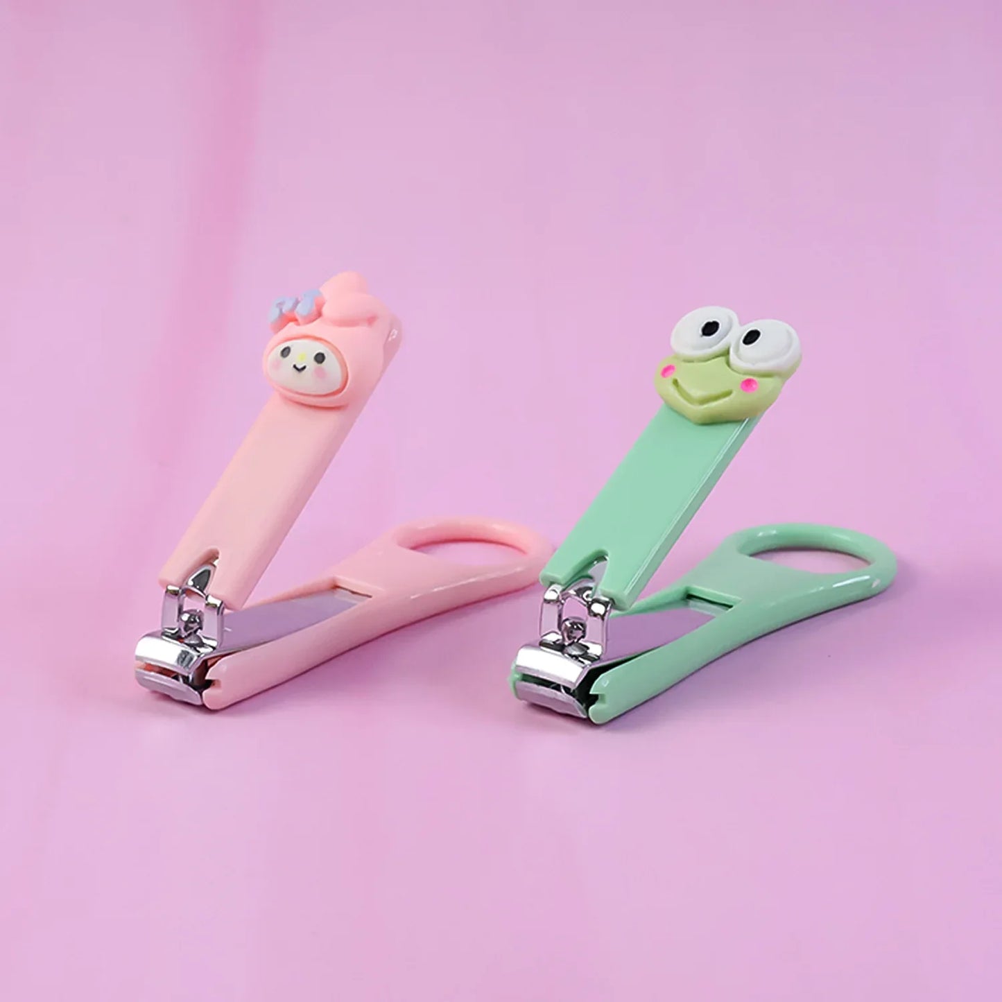 Cute Cartoon Nail Clipper For Kids L (1 Pc Random Design) - Zidbik