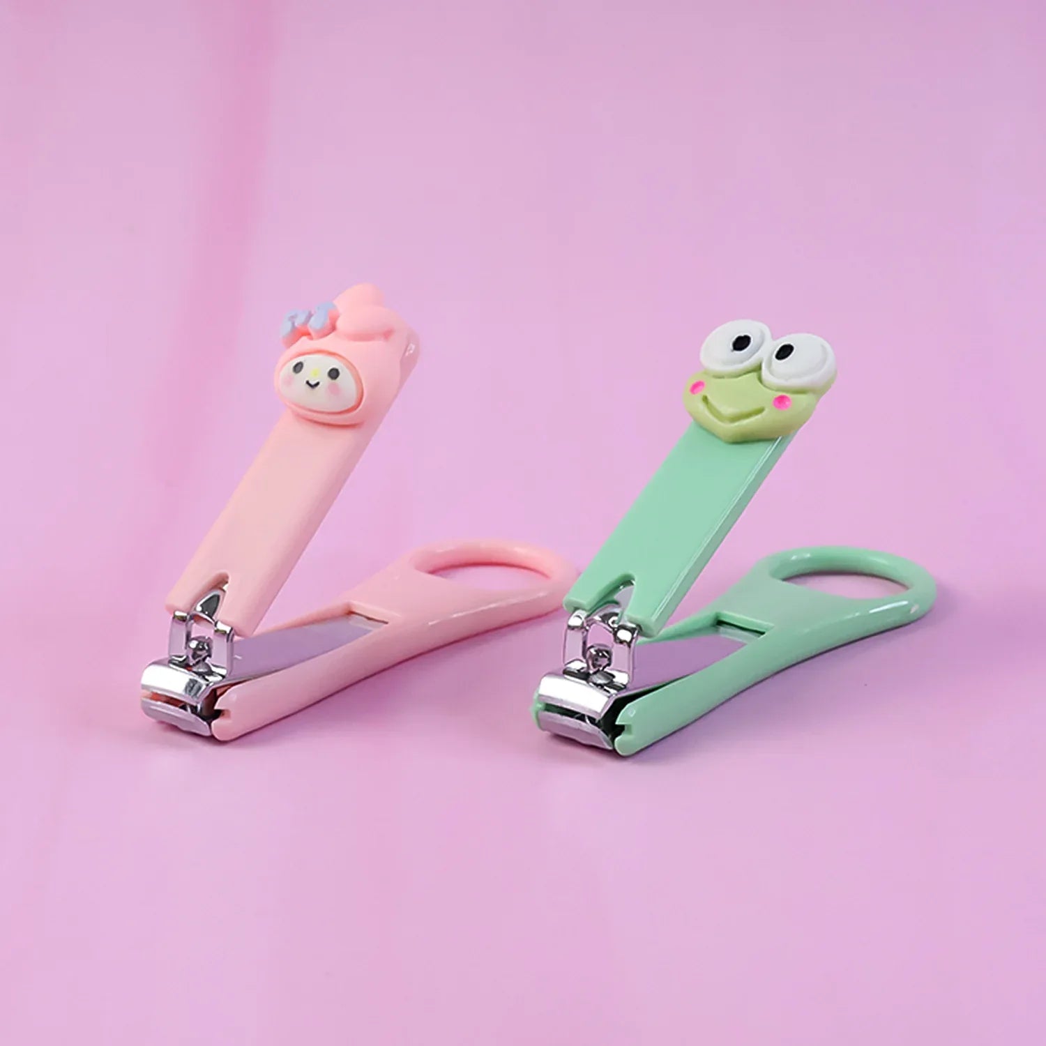Cute Cartoon Nail Clipper For Kids L (1 Pc Random Design) - Zidbik