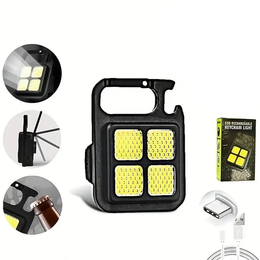 4 Led Mini Keychain Light (1 Pc) - Zidbik
