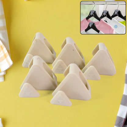 Multi-functional Plastic Triangle Hanger Connector Hooks 5 Pcs Set - Zidbik