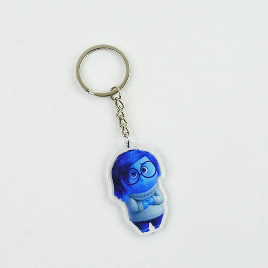 Cartoon Character-themed Acrylic Keychain (1 Pc) - Zidbik