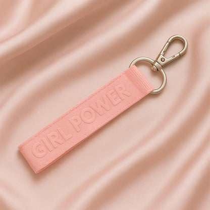 Fabric Ribbon Keychain (1 Pc Mix Color) - Zidbik