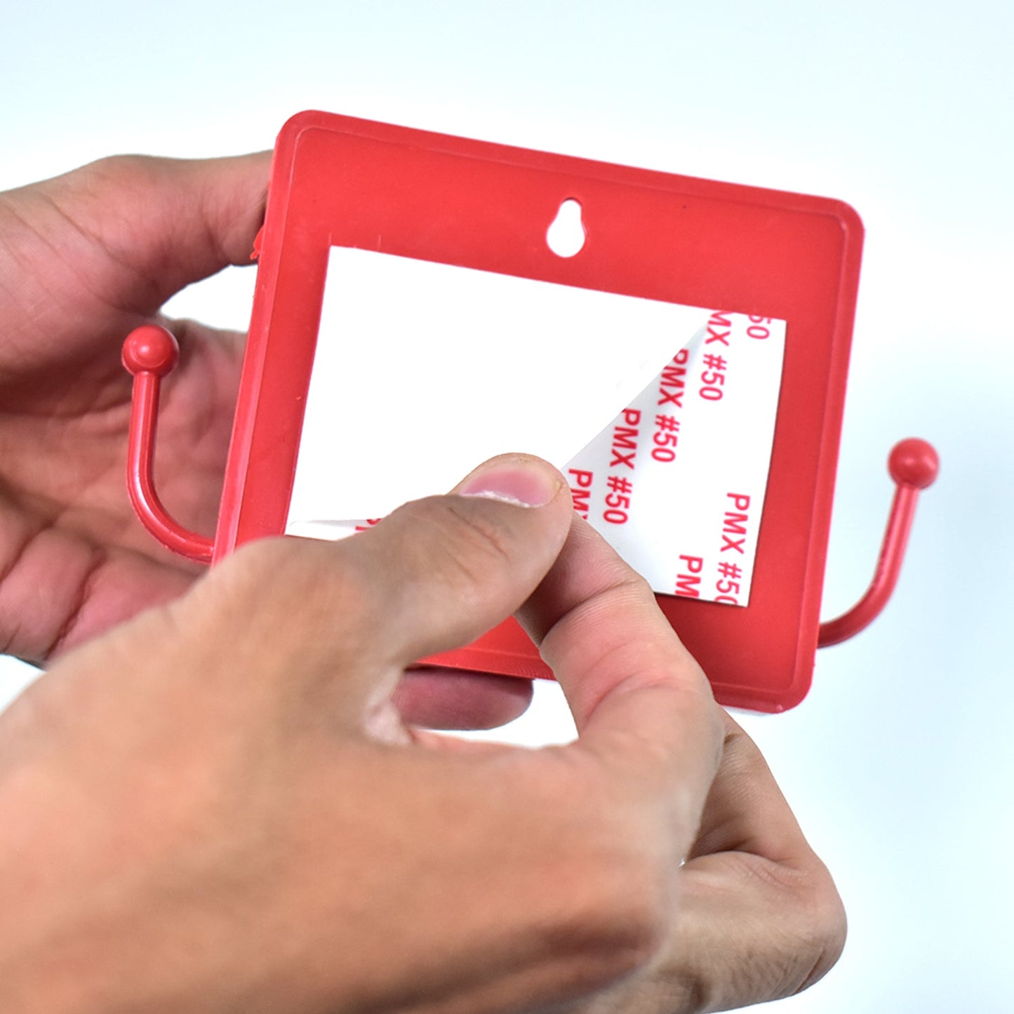 6201a Wall Mounted Storage Boxremote Storage Organizer Case With 2 Side Hanging Hooks. - Zidbik