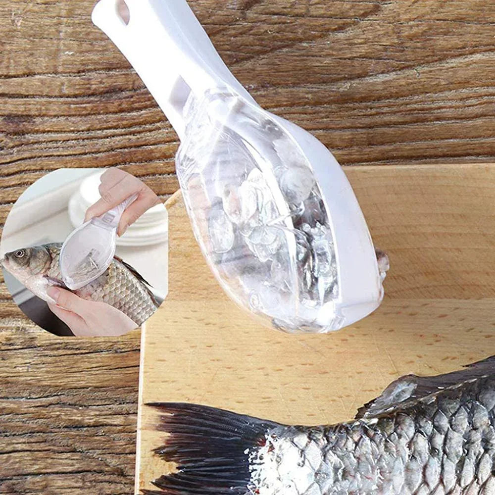2371 Fish Scale Scraper Peeler Fish Tools Kitchen - Zidbik