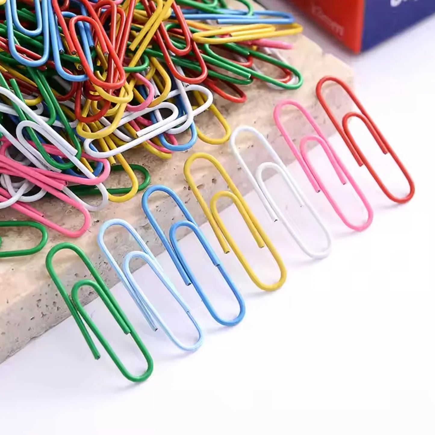 Metal U Shape Paper Pin Clip 28 Mm (100 Pcs Set) - Zidbik