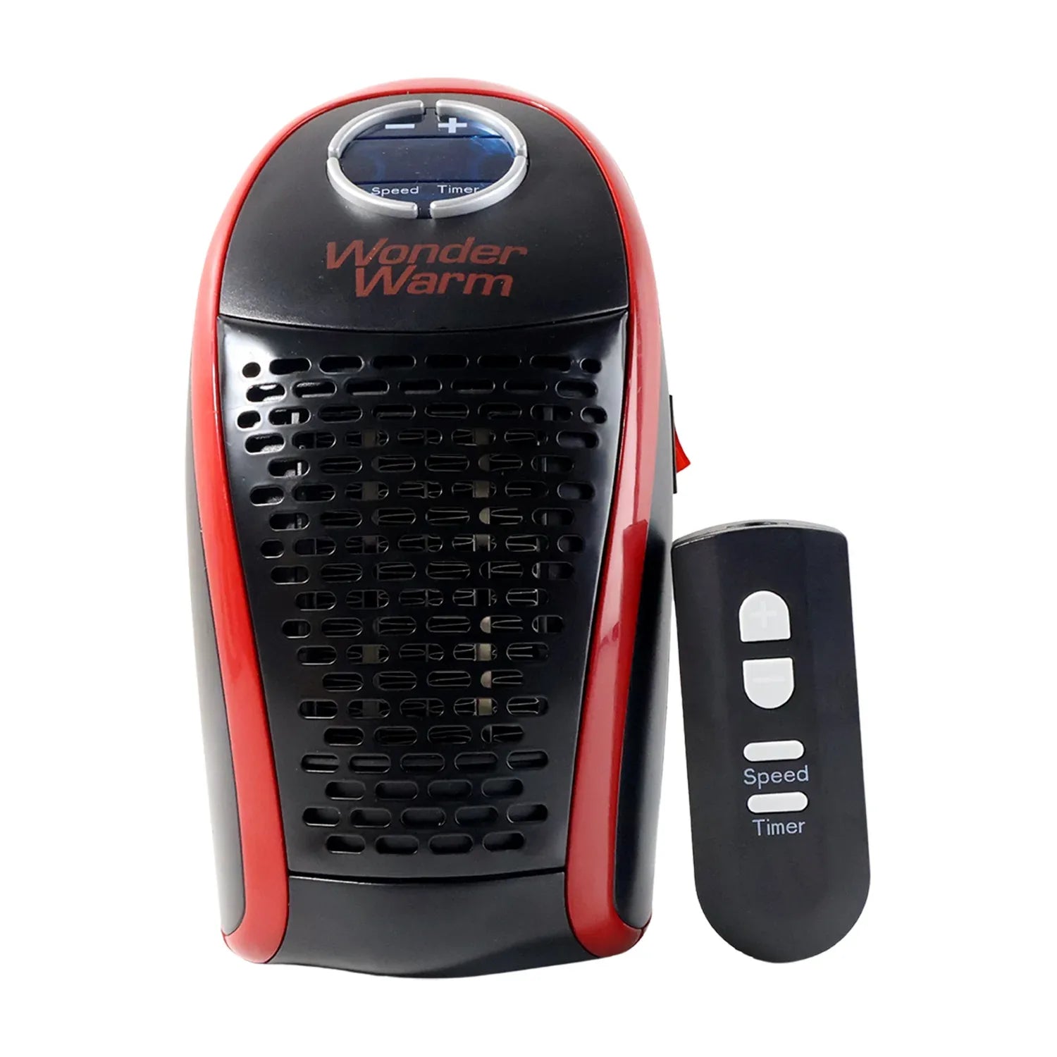 Wonder Warm 400w Wall Plug Room Heater With Remote Control (1 Pc) - Zidbik