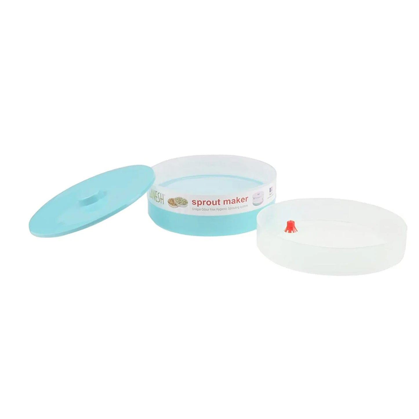 8109 Ganesh Sprout Maker Bean Bowl (1800 Ml) - Zidbik