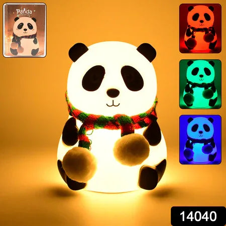 Panda 7-color Led Silicone Touch Lamp (1 Pc) - Zidbik