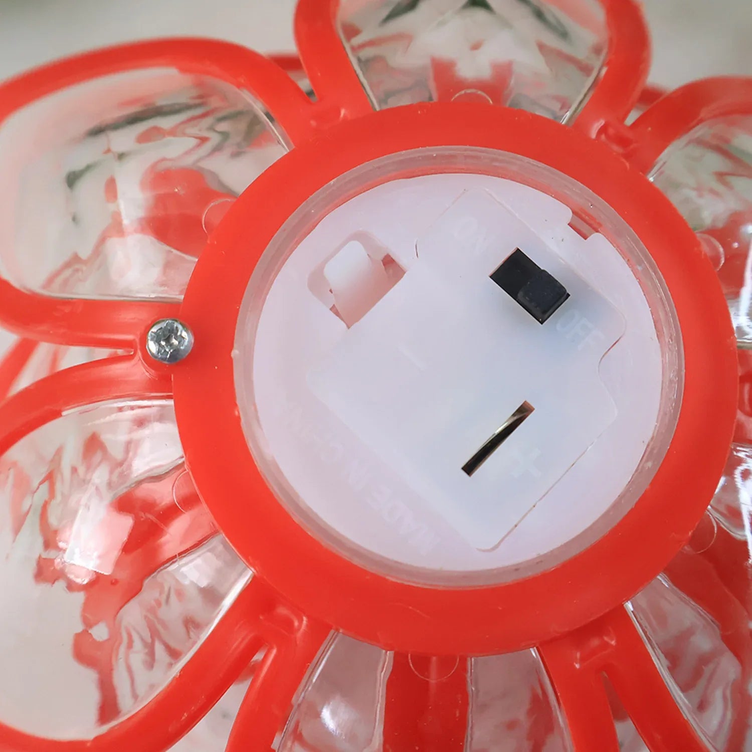 Set Of 6 Lotus Shaped Led Flameless Decorative Candles - Zidbik