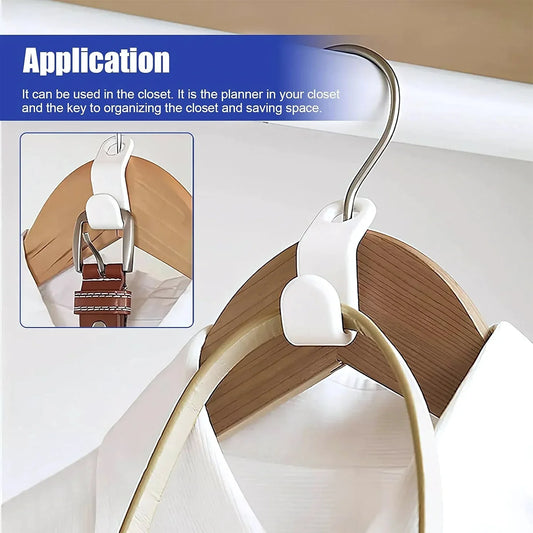 Multi-color Hanger Connector Hooks (30 Pc) - Zidbik