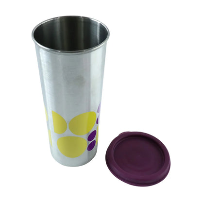Supermom 600 Ml Stainless Steel Printed Travel Tumbler (1 Pc) - Zidbik