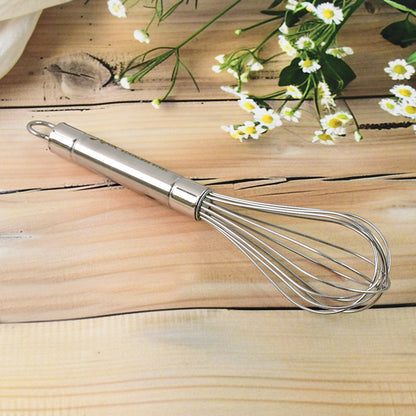 Apex Stainless Steel Small Hand Whisk (1 Pc) - Zidbik