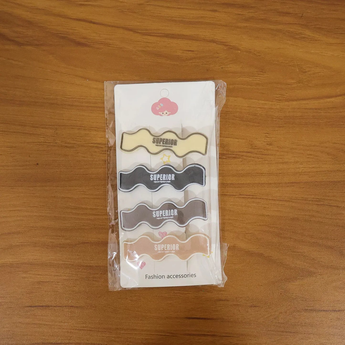 Superior Design Premium Fashion Hair Clips (4 Pc) - Zidbik
