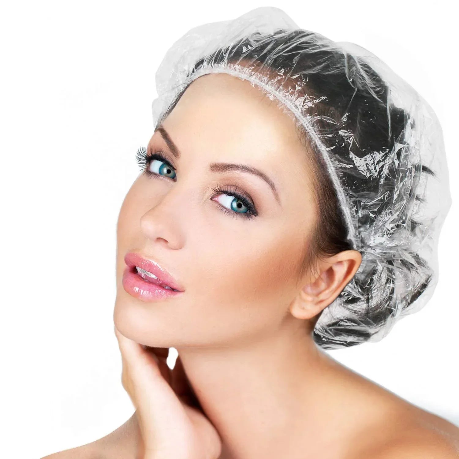 Disposable Shower Caps For Women (20 Pc) - Zidbik
