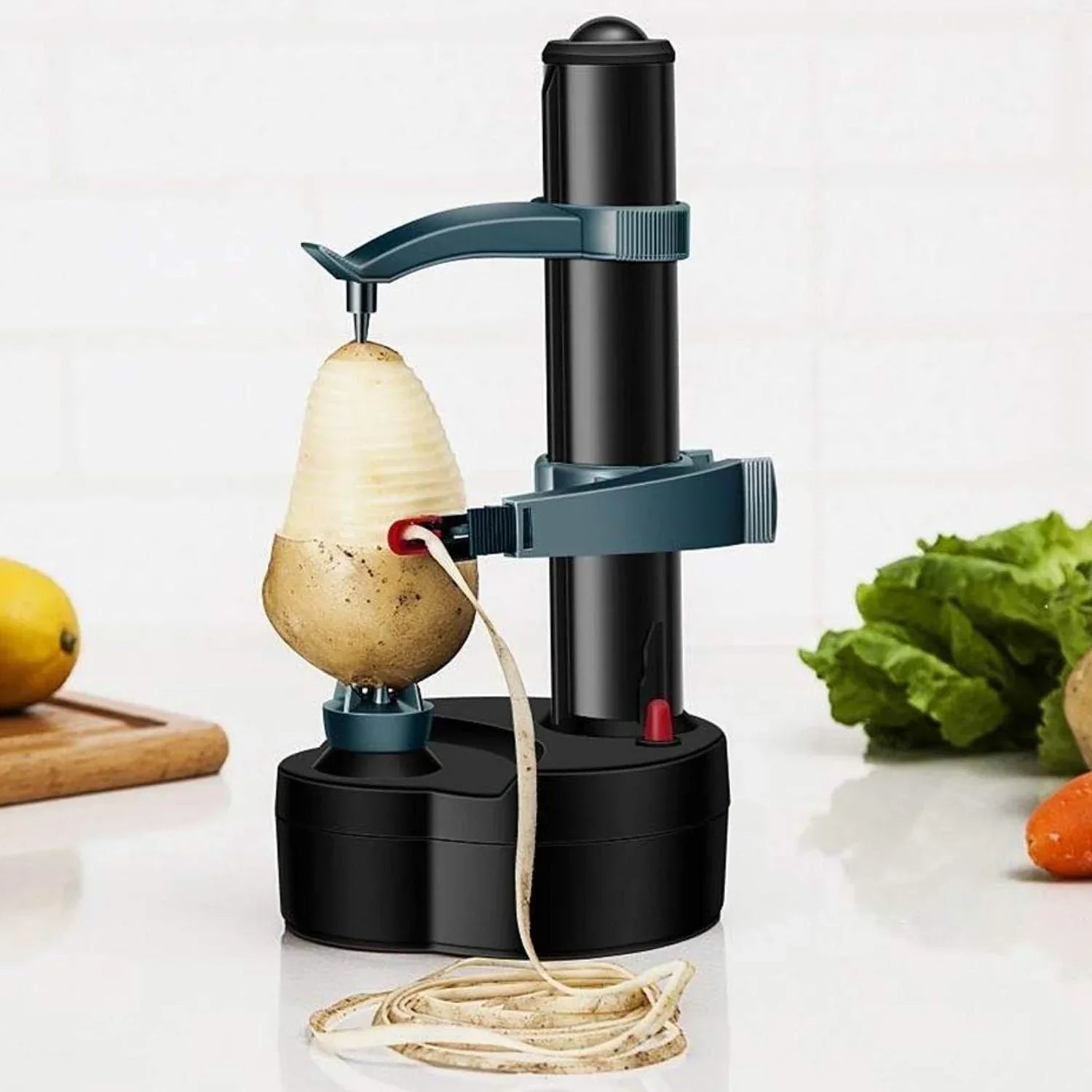 Multipurpose Electric Vegetable Fruit Peeler Automatic Potato Peeler (1 Pc) - Zidbik