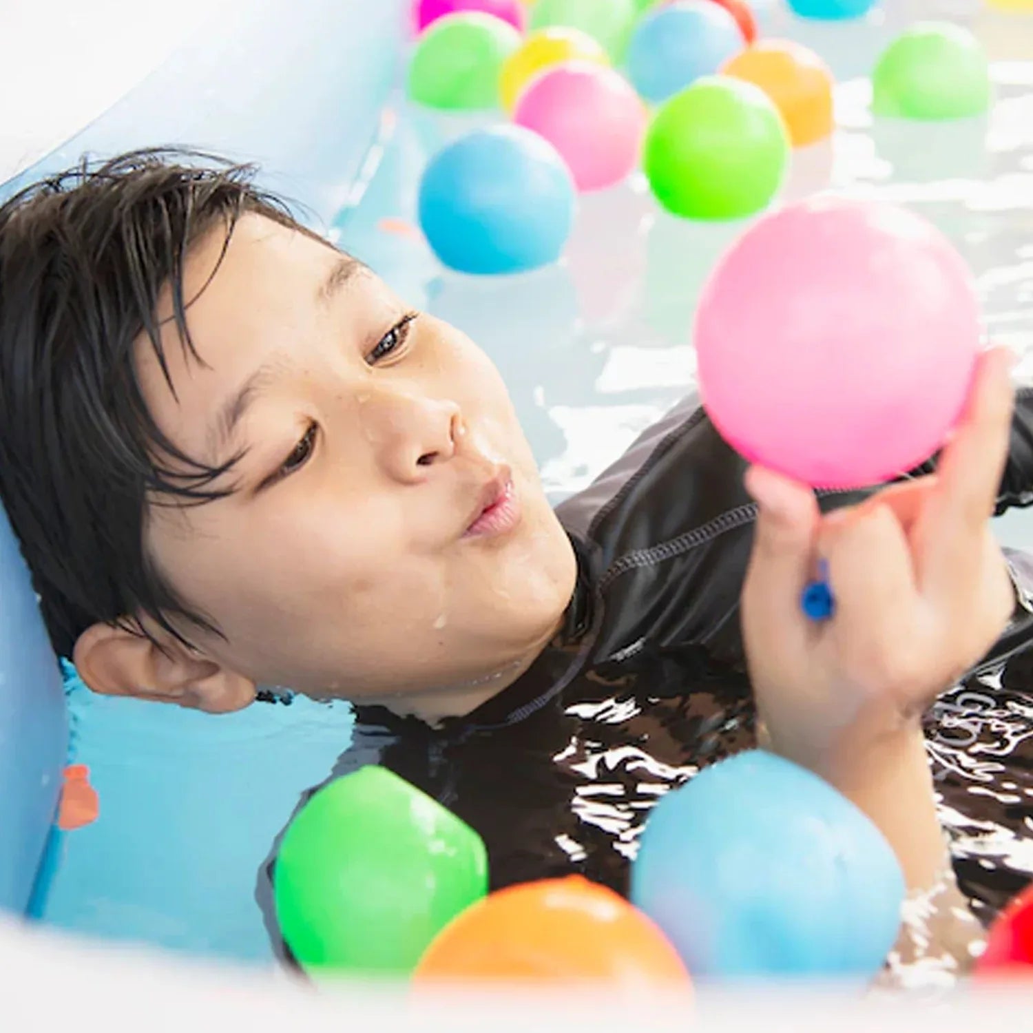8092 Baby Premium Multicolour Balls For Kids Pool Pitocean Ball Without Sharp Edges Soft Balls For Toddler Play Tents Tunnels Indoor Outdoor - Zidbik