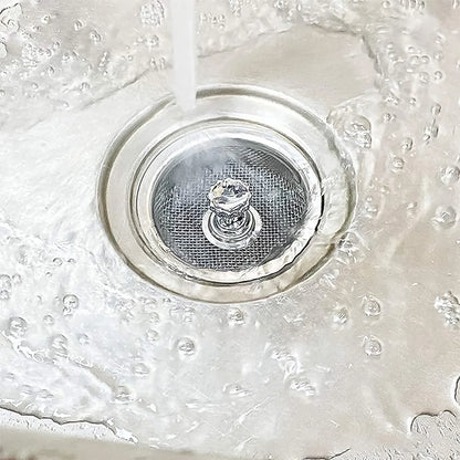 Stainless Steel Sink Strainer Basket Strainer Kitchen Sink Strainer (1 Pc) - Zidbik