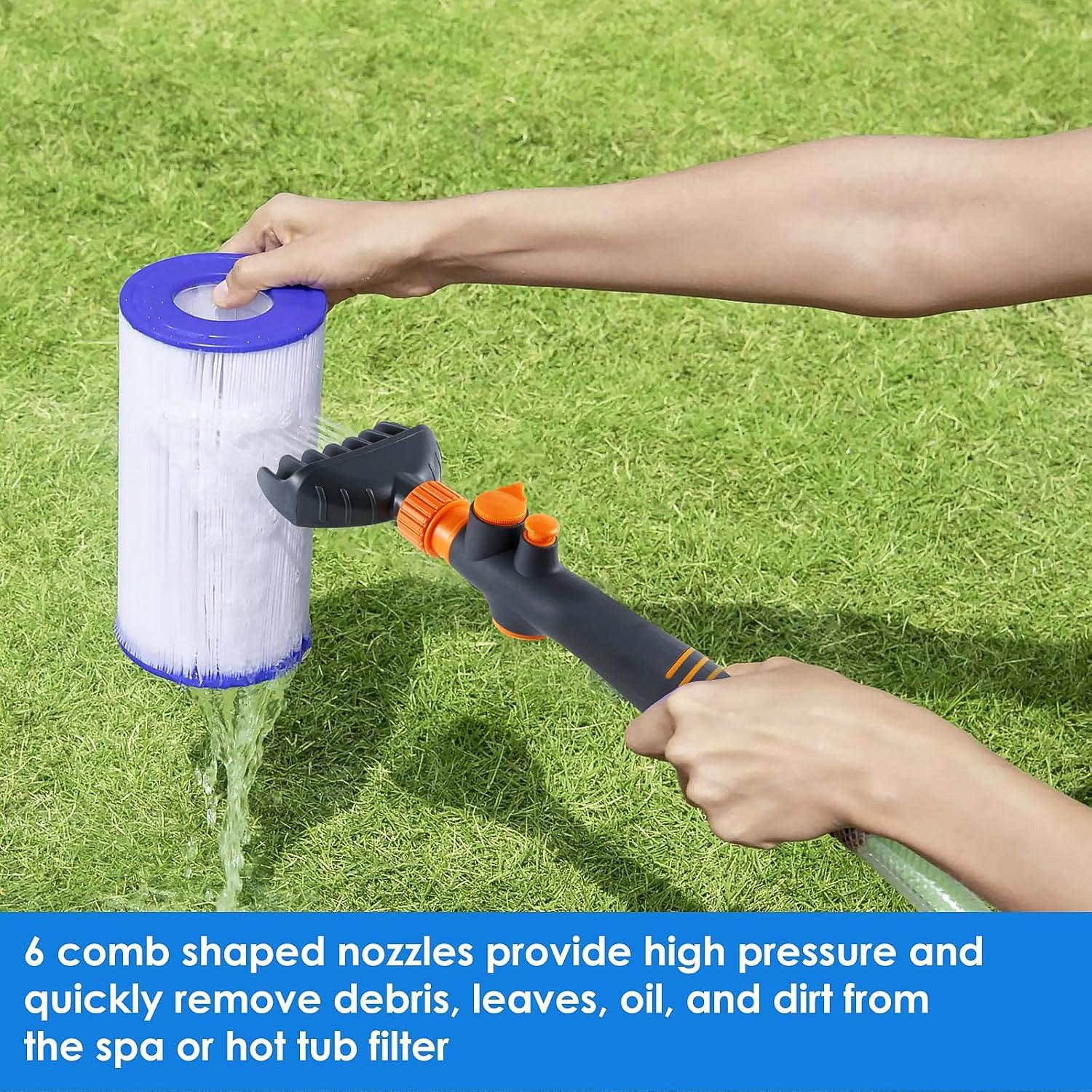 High-pressure Pool Filter Cartridge Cleaner Nozzle (1 Pc) - Zidbik