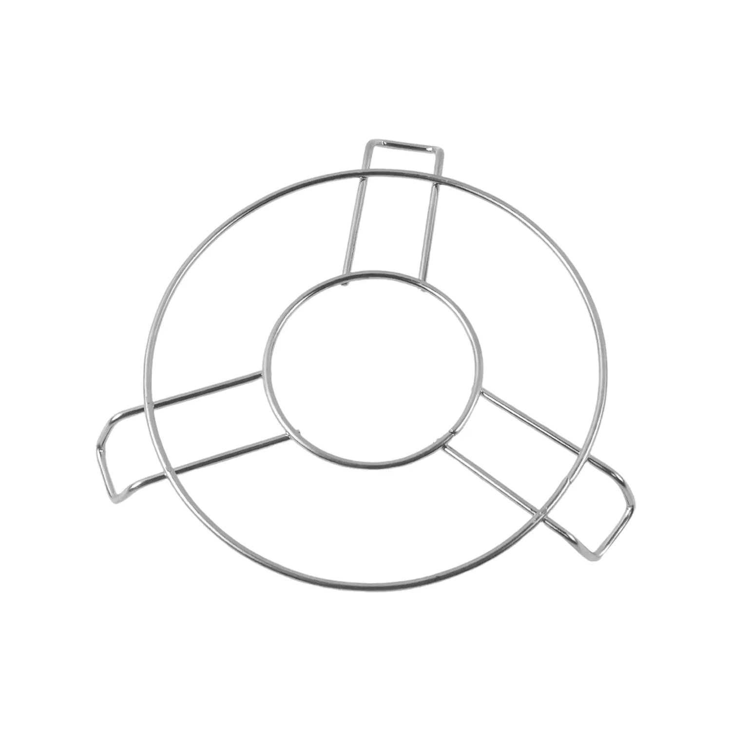 Stainless Steel Round Table Ring Hot Pot Stand (1 Pc) - Zidbik