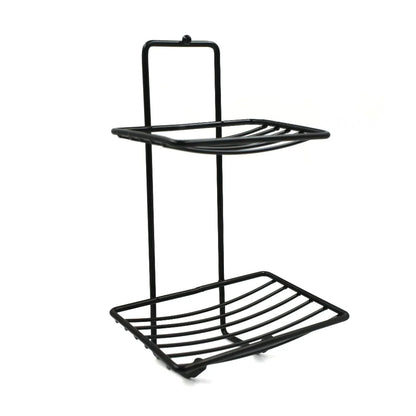 1725 2 Layer Ss Soap Rack Used In All Kinds Of Places Household And Bathroom Purposes For Holding Soaps. - Zidbik