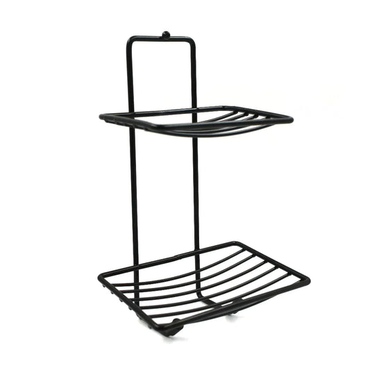 1725 2 Layer Ss Soap Rack Used In All Kinds Of Places Household And Bathroom Purposes For Holding Soaps. - Zidbik