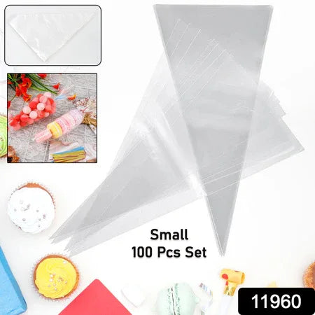 Disposable Piping Bags (100 Pcs Set Small) - Zidbik