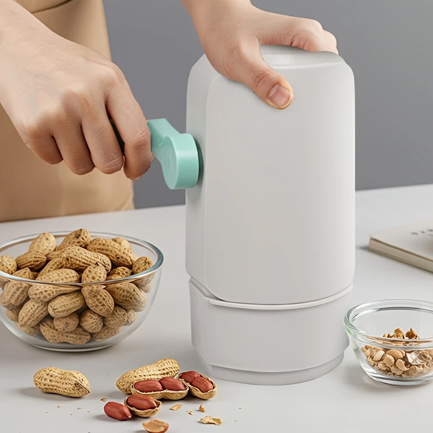 Manual Hand-crank Peanut Sheller Machine - Zidbik