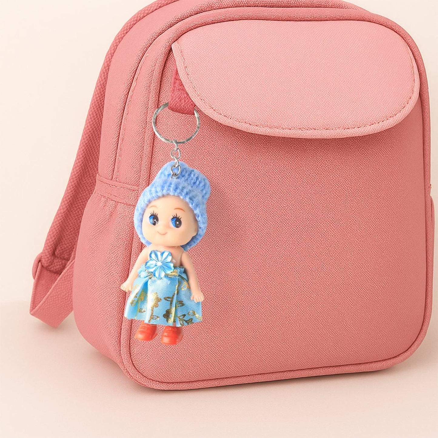 Multifunction Doll Rakhi For Kids Cute Soft Toy Rakhi With Keychain Use Decorative Fancy Rakhi Cum Keyring For Boys Girls - Zidbik