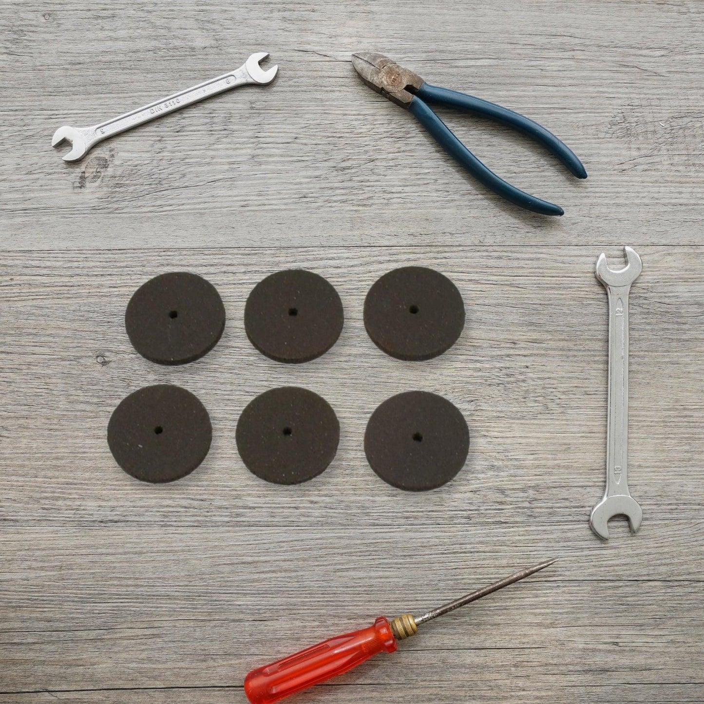 Grinder Cutting Disc Tool Grinder Accessories (7 Pcs Set) - Zidbik