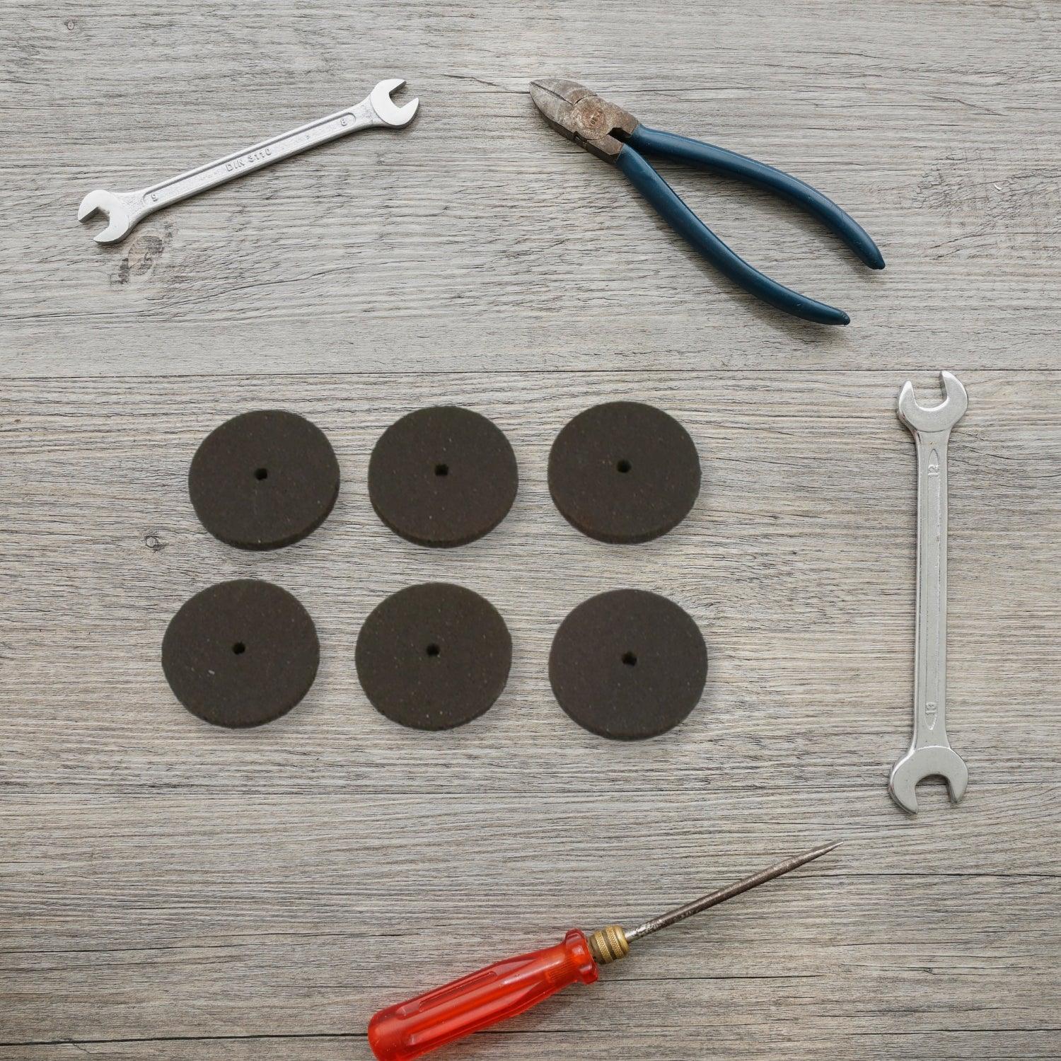 Grinder Cutting Disc Tool Grinder Accessories (7 Pcs Set) - Zidbik