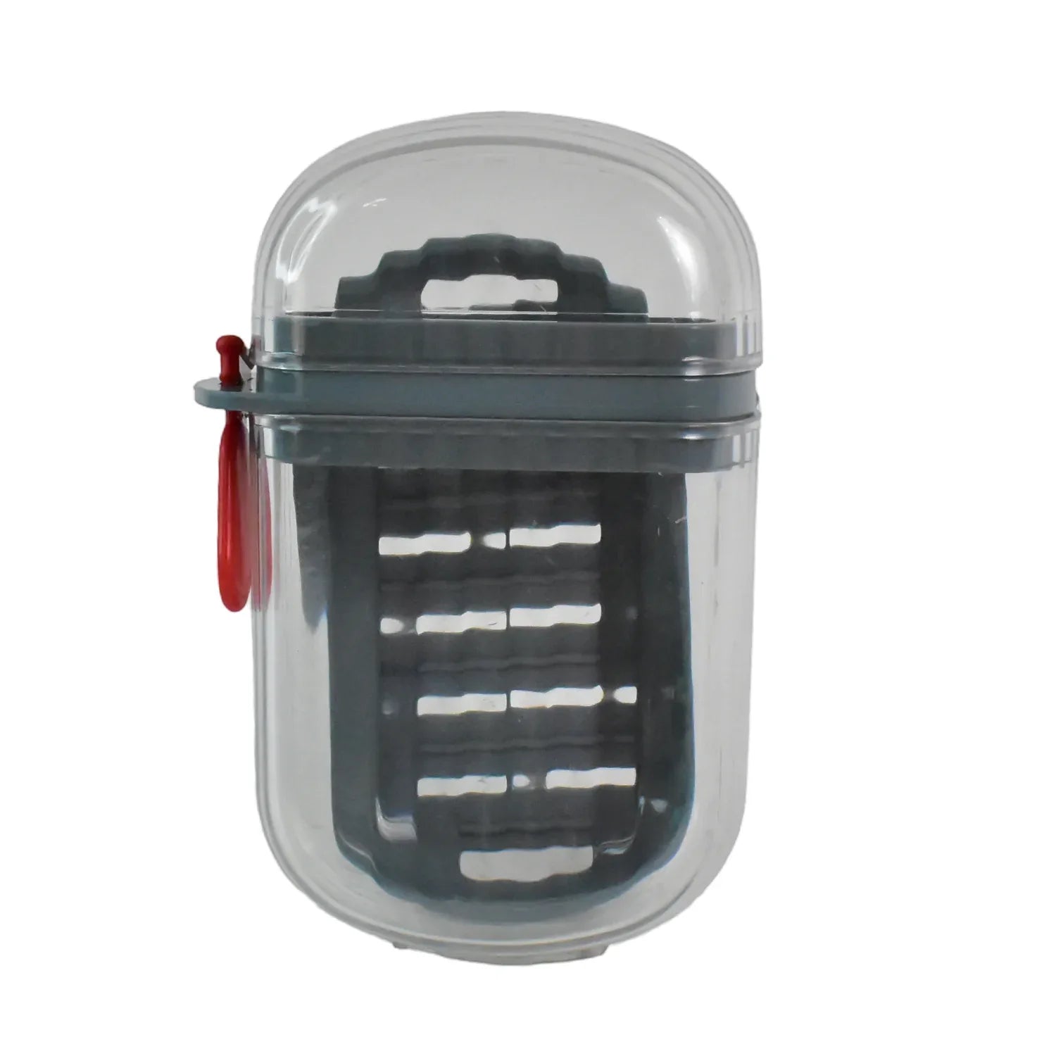 Multipurpose Soap Box Holder With Transparent Dust-proof Lid Sabudani (1 Pc) - Zidbik