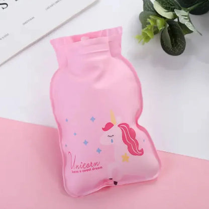 6738 Mix Design Printed Small Hot Water Bag For Pain Relief Neck Shoulder Pain And Hand Feet Warmer Menstrual Cramps Hot And Cold Therapy Leak Proof Pad (1 Pc) - Zidbik